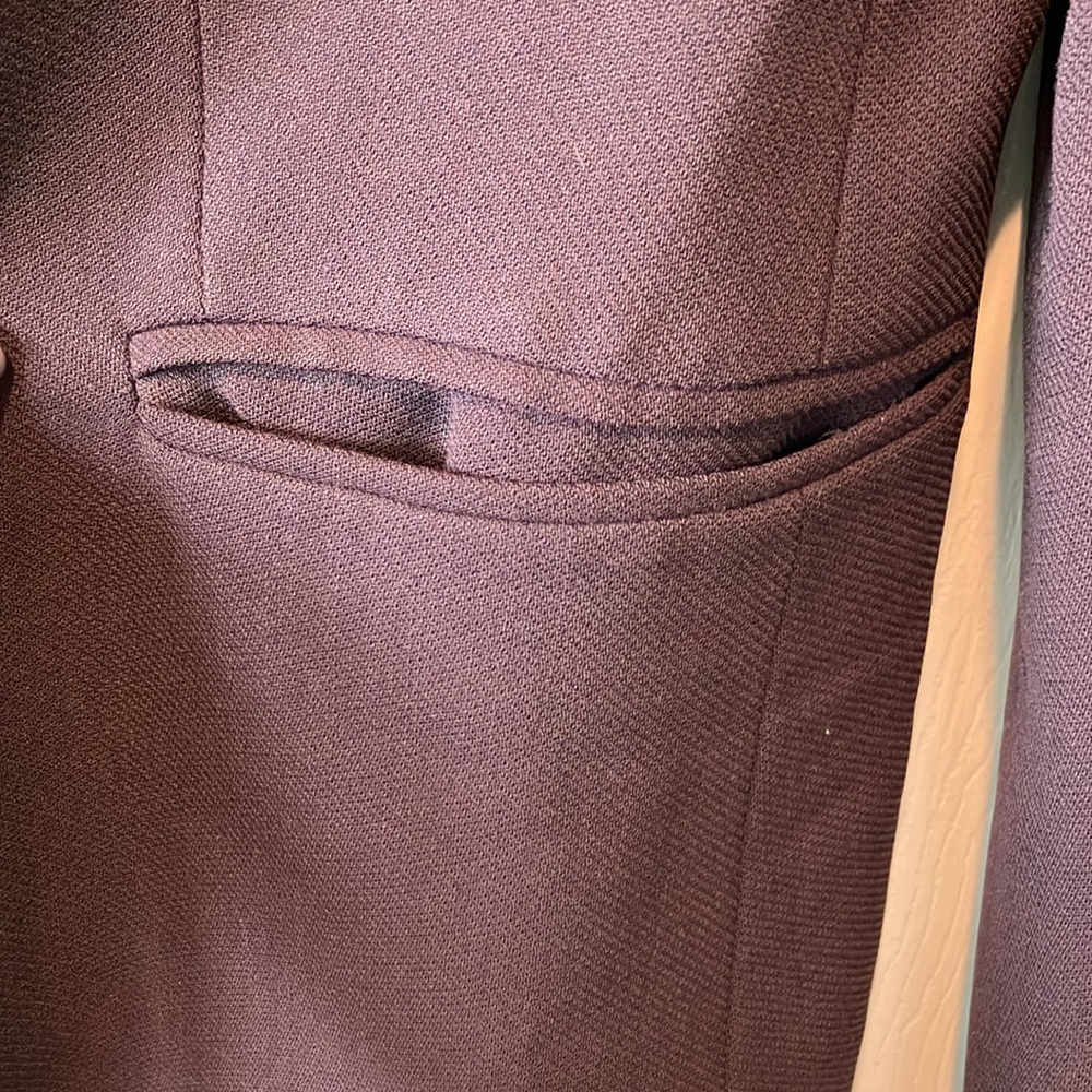 J crew plum purple size 2 blazer women’s - Picture 4 of 9